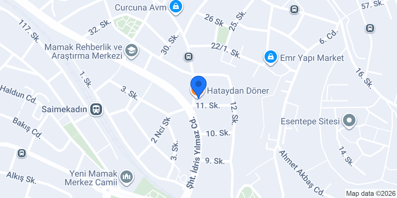 Hataydan Döner konumu
