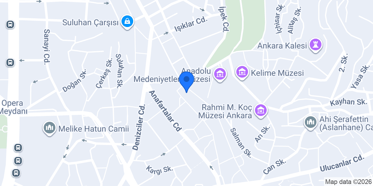 YÜKSEK GİYİM konumu