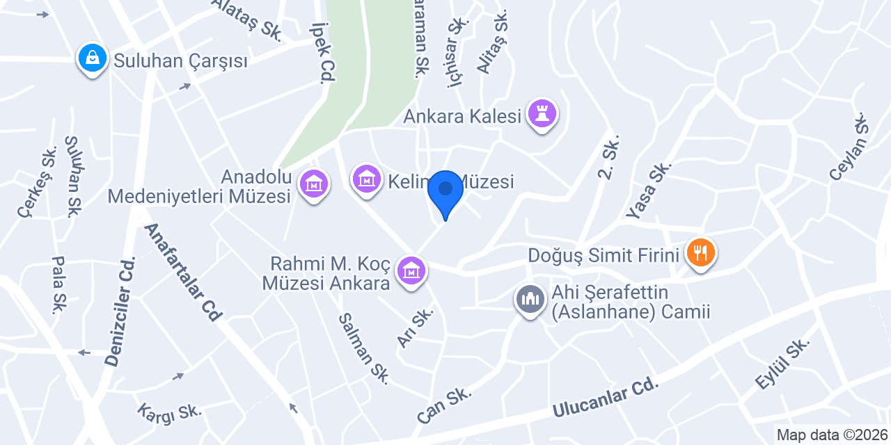Özcan Gümüş Ankara konumu