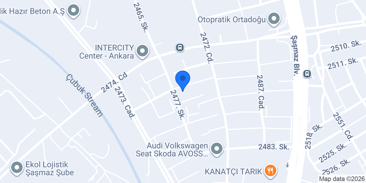 Gençnam Özel BMW Servisi konumu