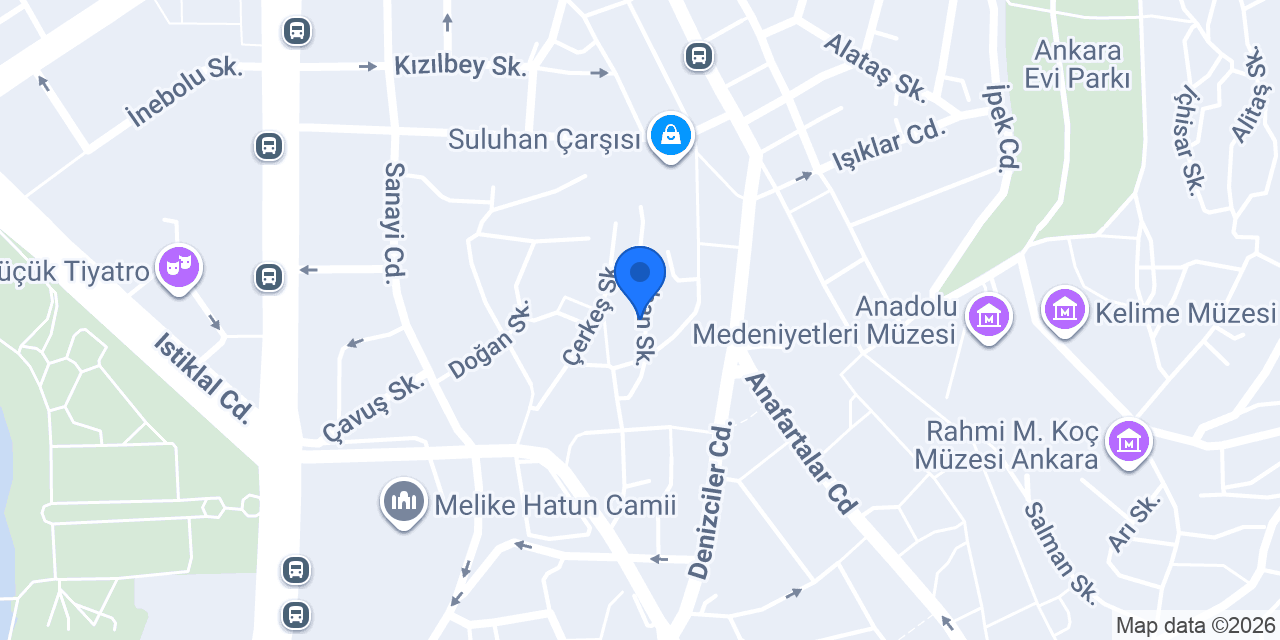 Ender Yapay Çiçek konumu