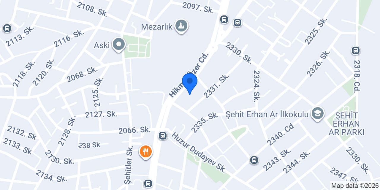 Komagene Şehit Hikmet Özer Caddesi konumu
