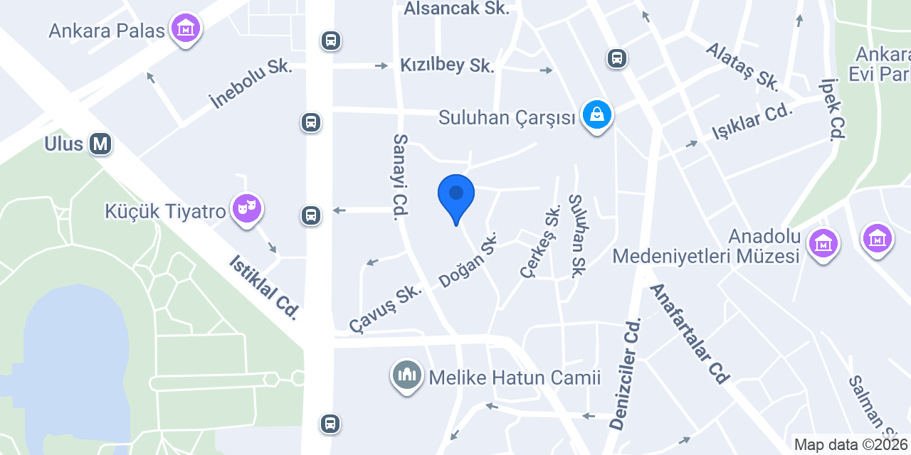 Zeybek Elektrik - Ulus konumu