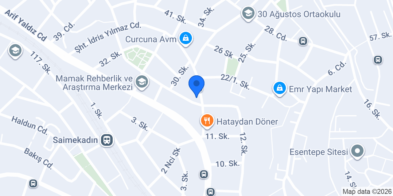 Dünya Döner&Kebap konumu