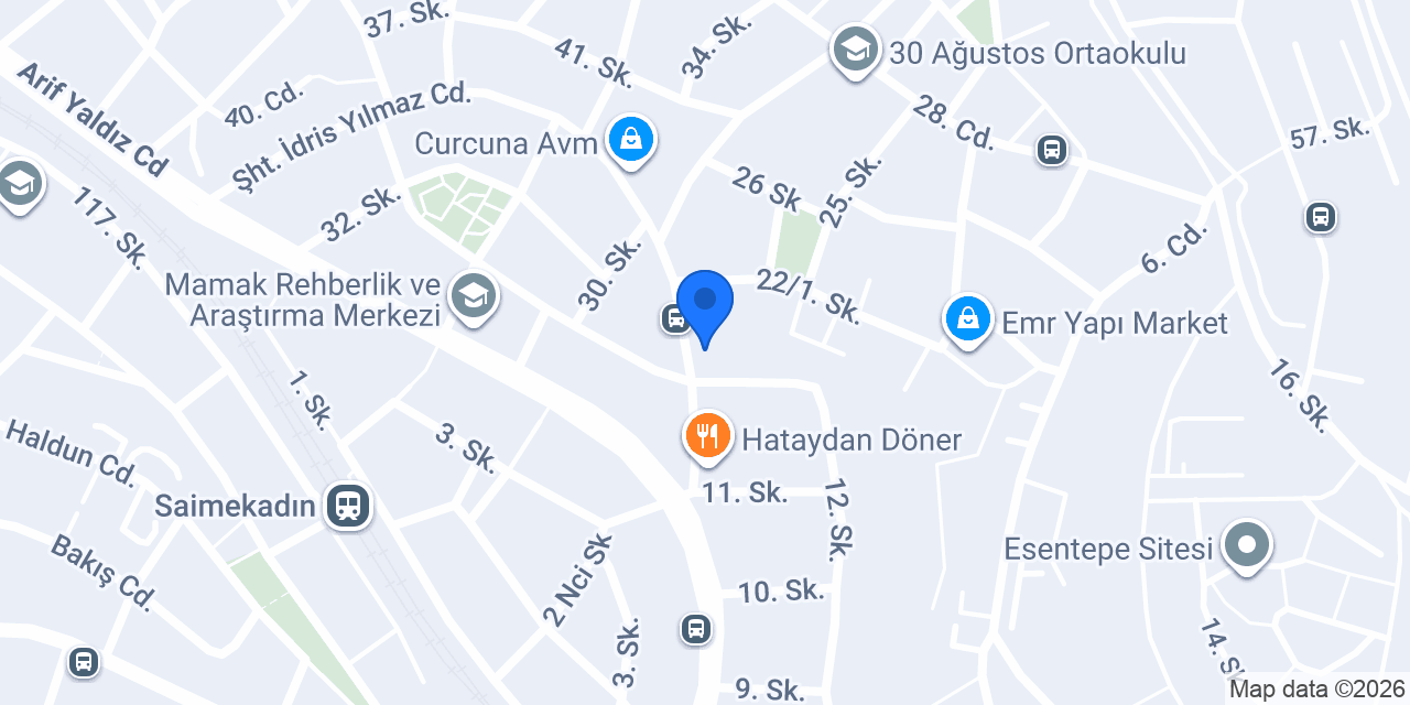 Avrupa Yakası AVM konumu