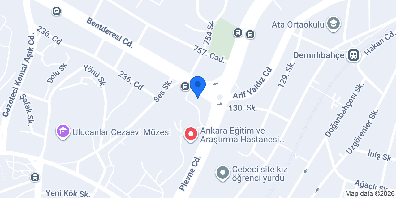 Ankara rent a car konumu