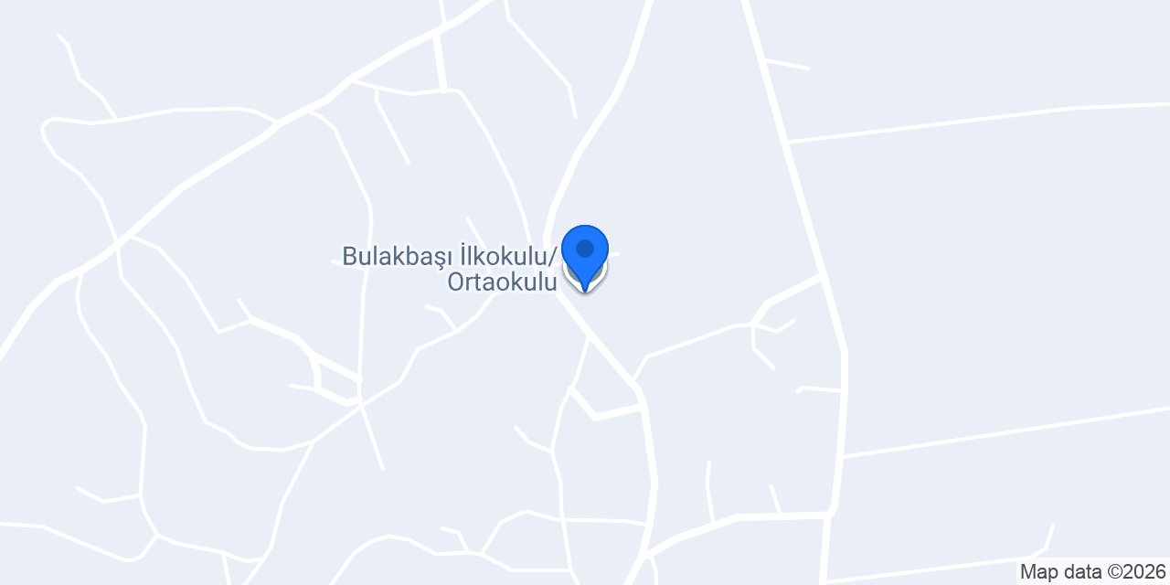 Bulakbaşı İlkokulu/Ortaokulu konumu