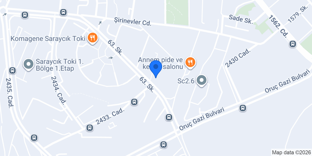 SÜSLÜCE DONDURMA TATLI VE PASTA konumu