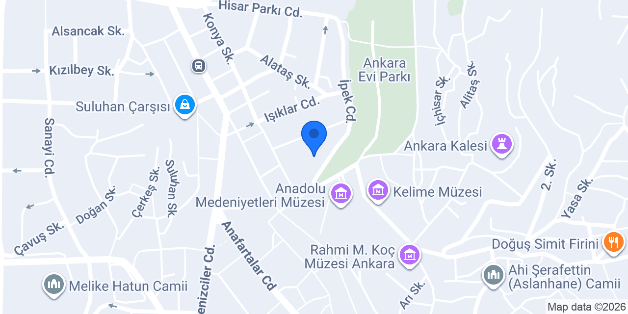 Kale müze otopark konumu