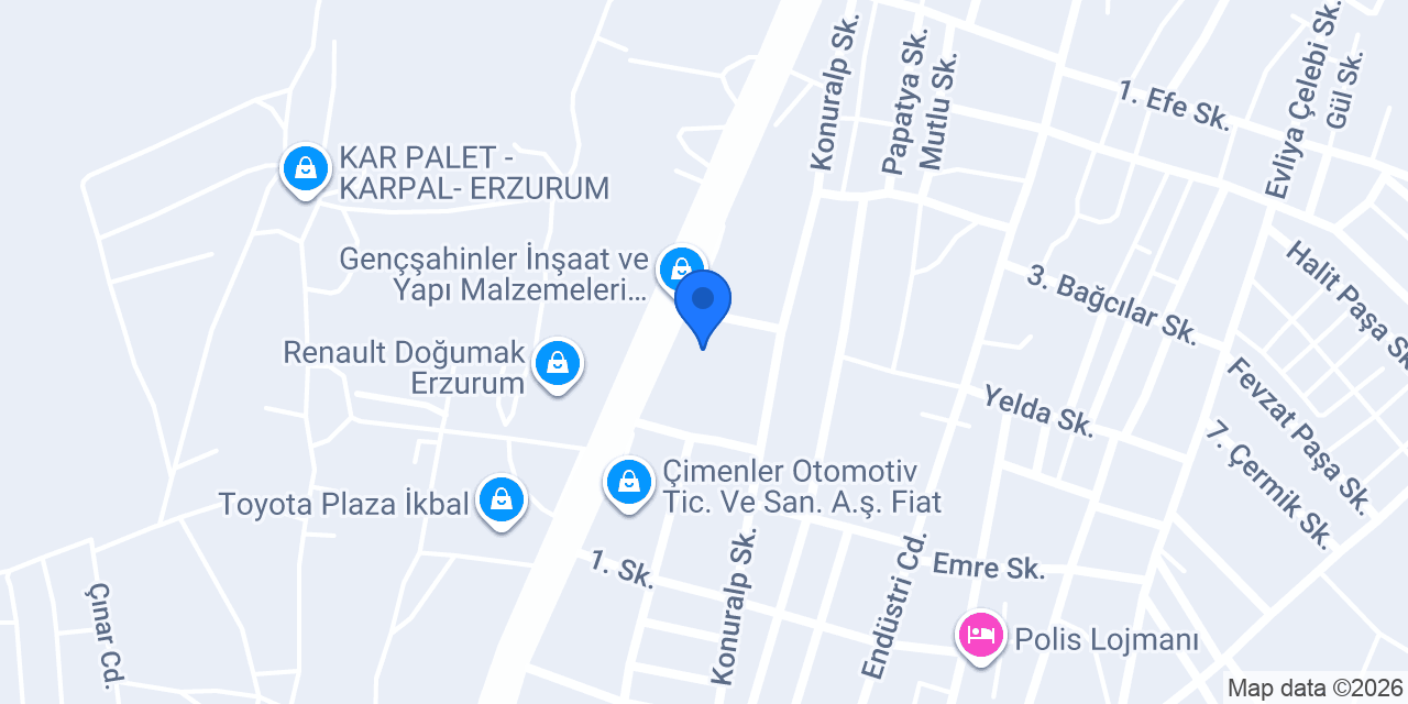 İşcanlar İnşaat konumu