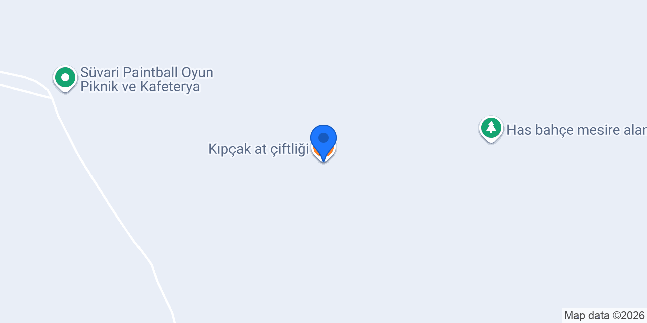Kıpçak at çiftliği konumu