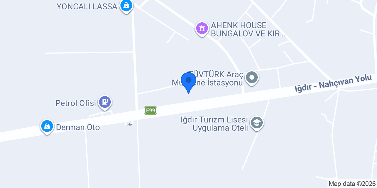 Iğdır kâmil Koç otogar konumu