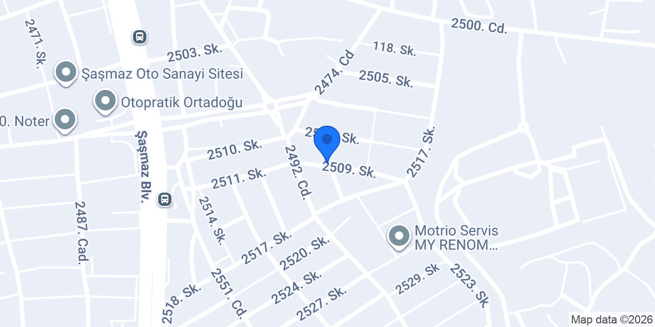 ALSANCAK OTOMOTİV konumu