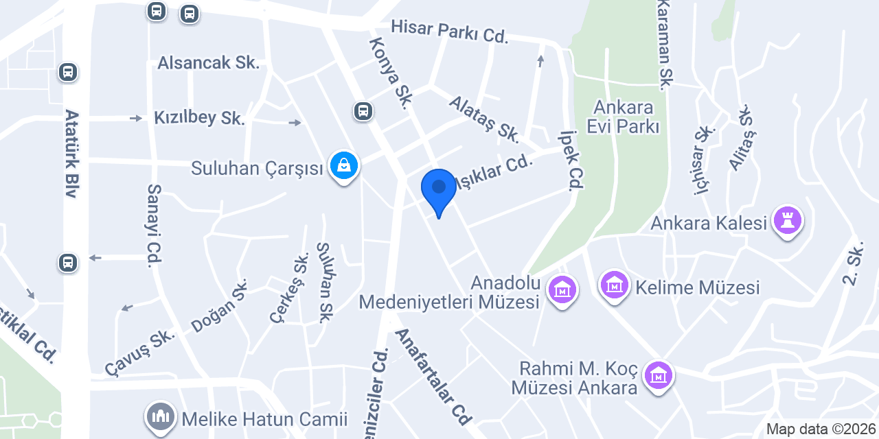 Cevheran Kuyumculuk konumu