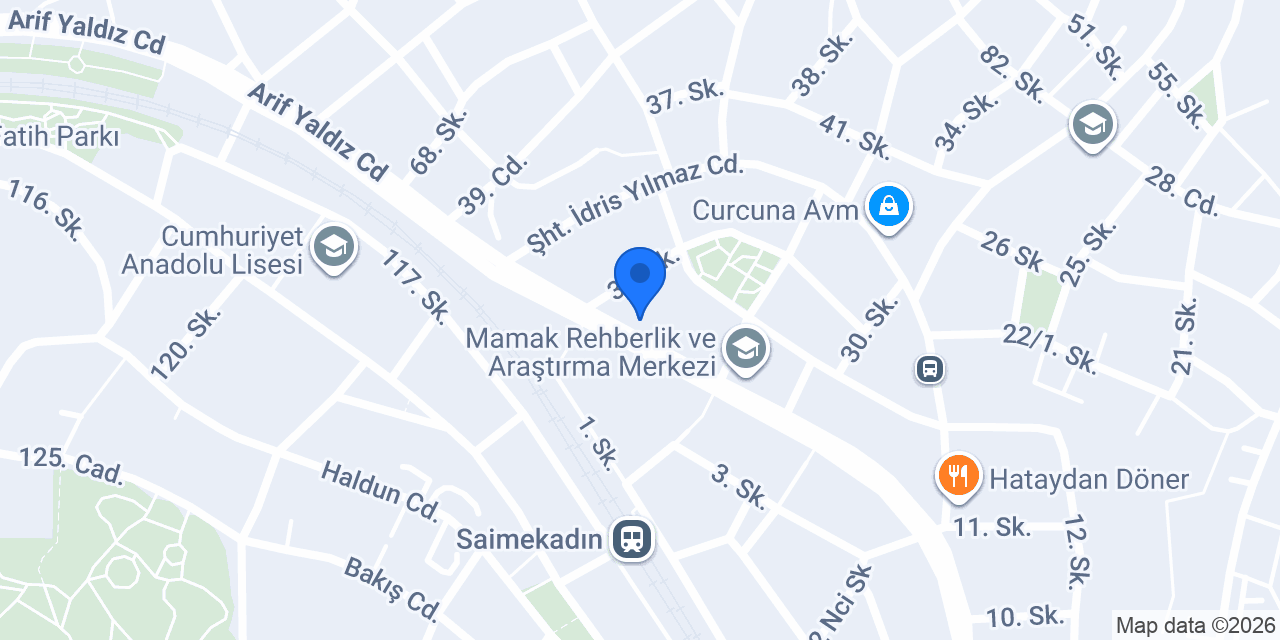 RIZA HAİR DESİGNER konumu