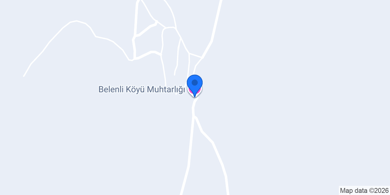 Belenli Köyü Muhtarlığı konumu