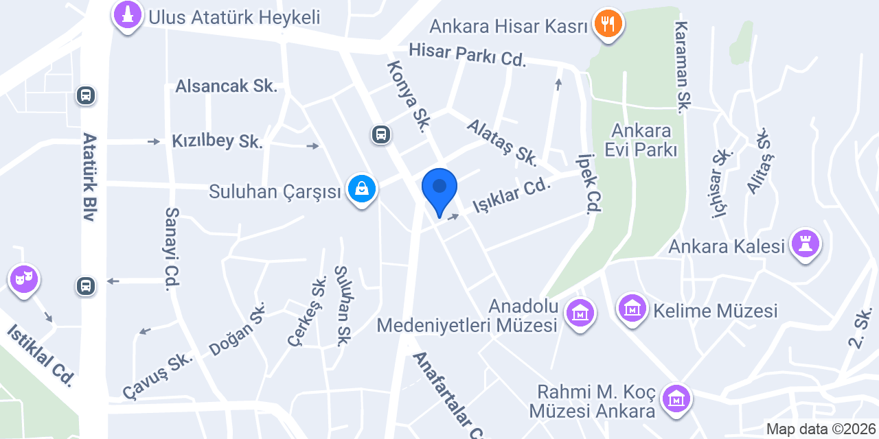 Emily Anafartalar Ulus konumu