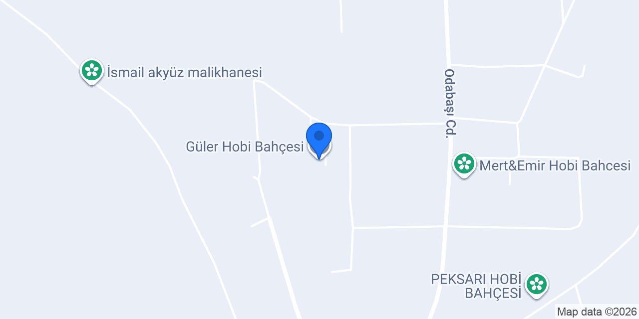 Güler Hobi Bahçesi konumu