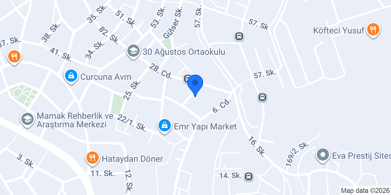 Şamata Drama Tiyatro konumu