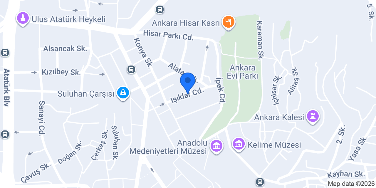 Ankara Pilsan Servis konumu