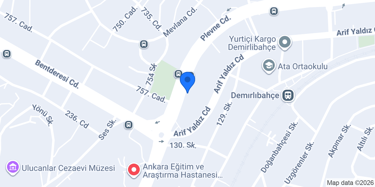 Dolunay Çiçekçilik konumu
