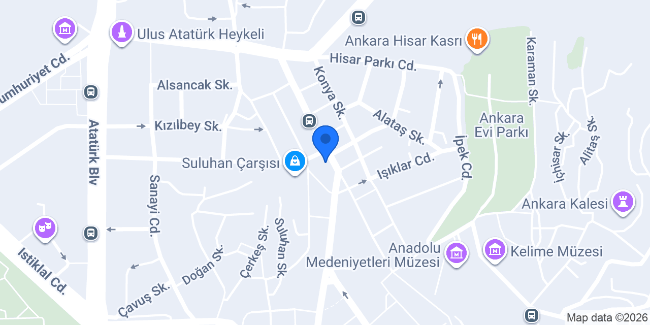 Öz Ankara konumu