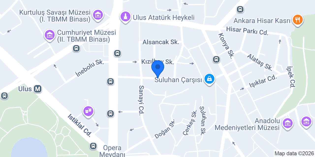 Otel Zümrüt konumu