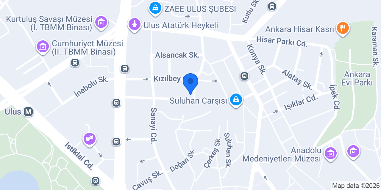 Merkez Hediyelik konumu