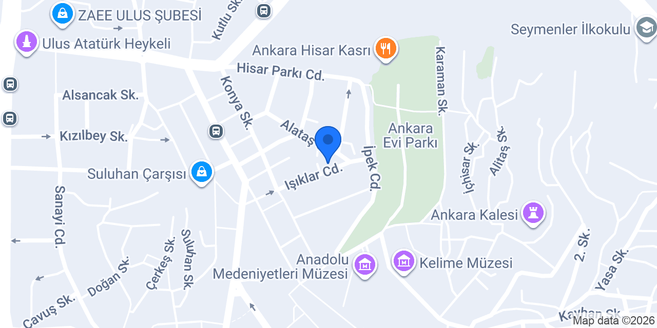 Sürat Kargo Kale Şube konumu