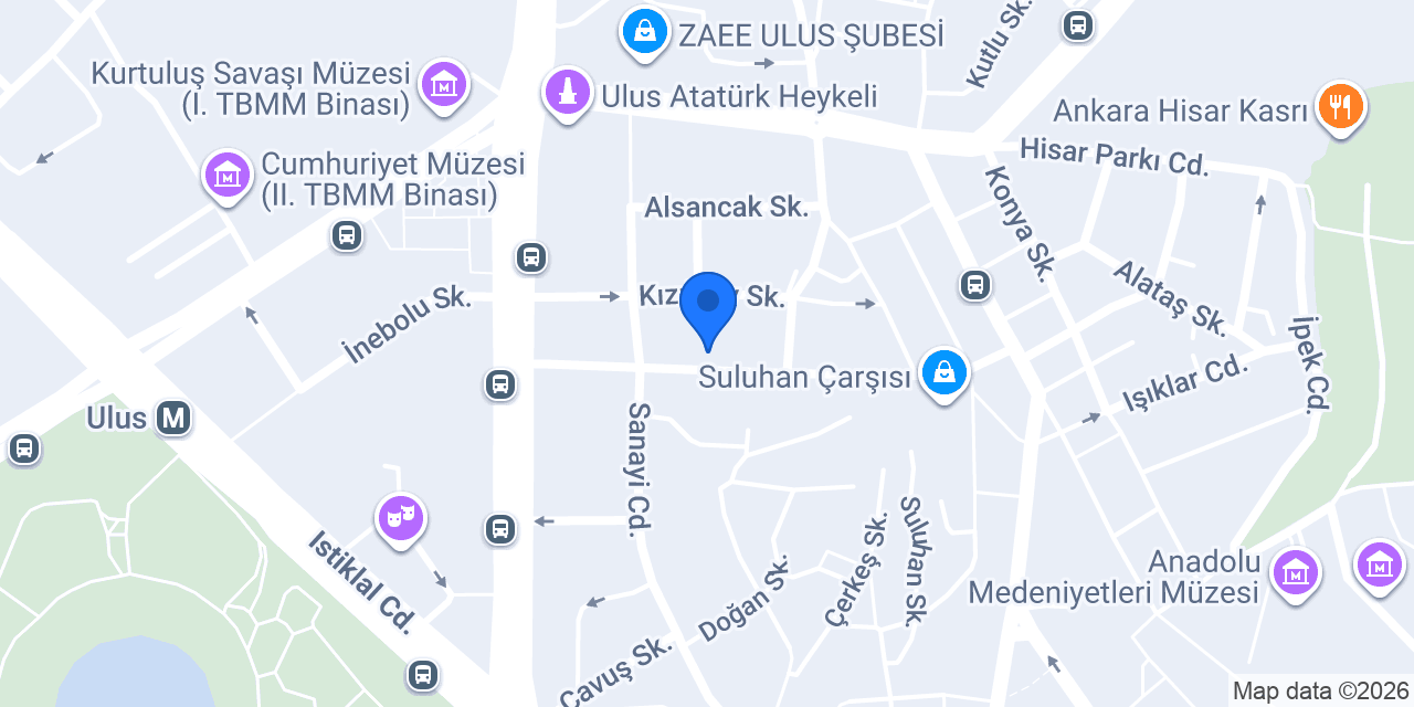 Bayraktar Hırdavat konumu