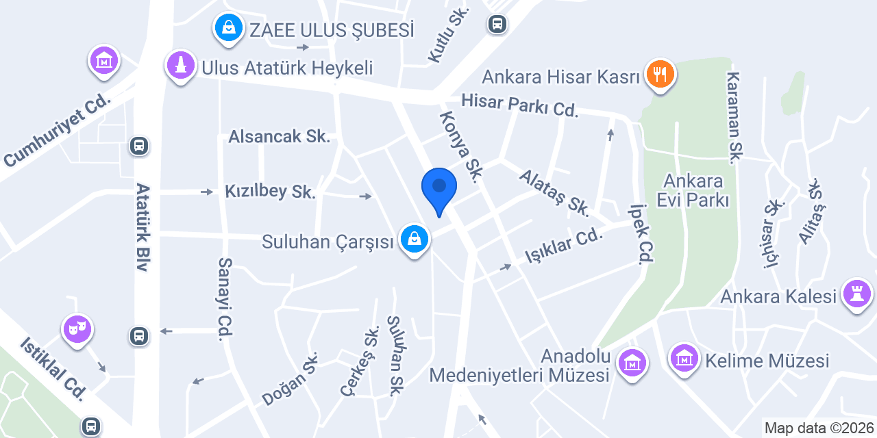 Esenboğa Kuyumcusu konumu