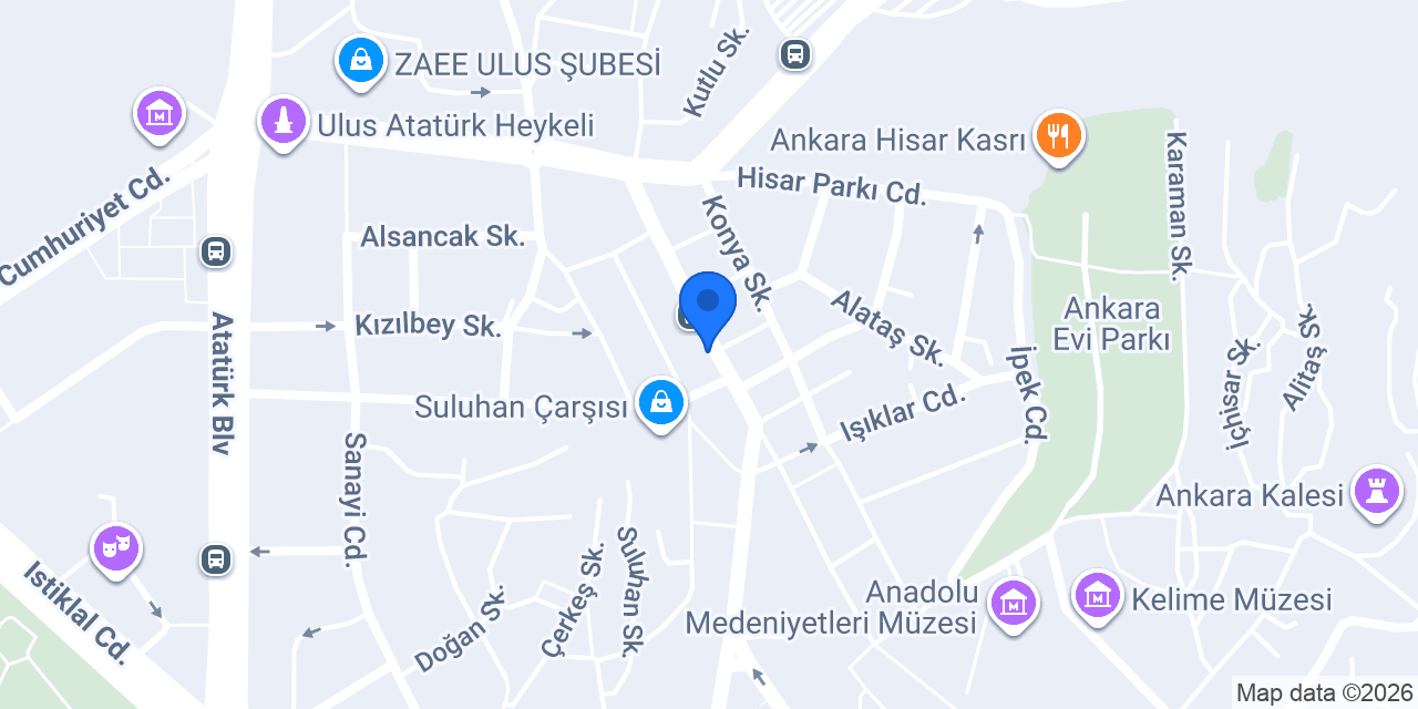 VakıfBank Anafartalar Şubesi konumu