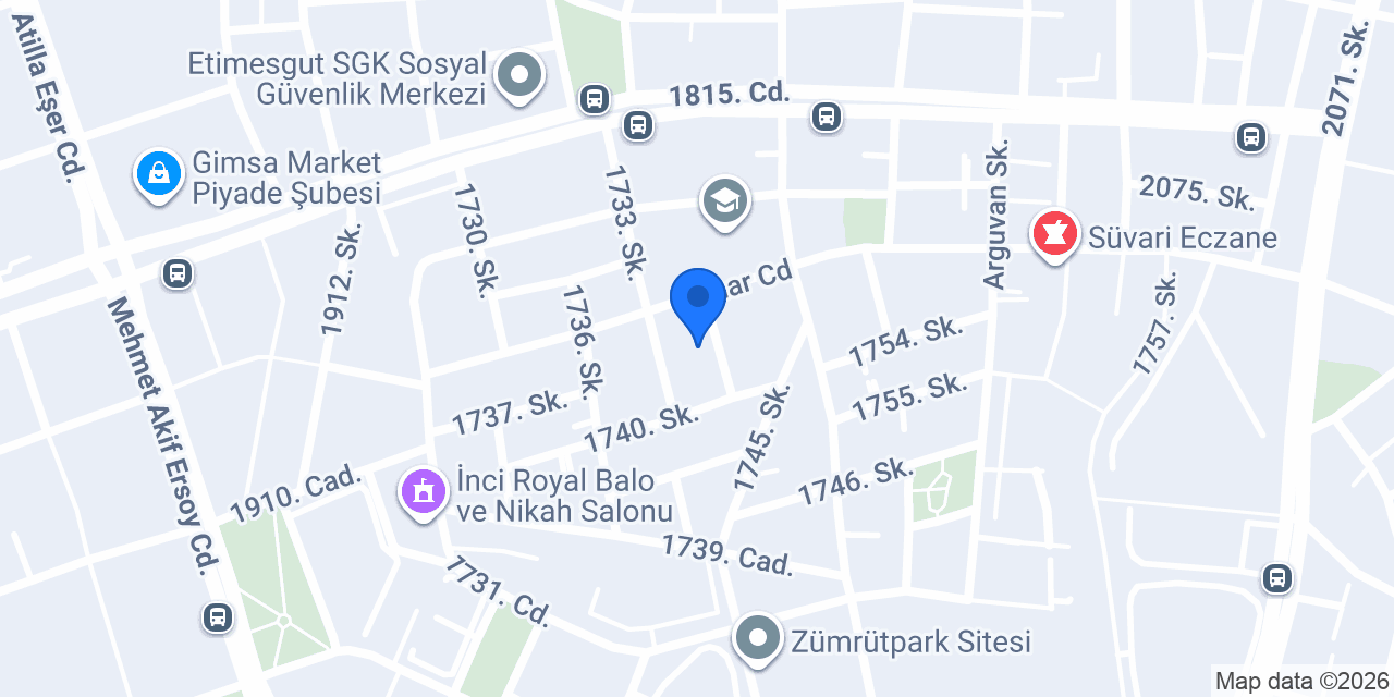 BARIS ERKEK KUAFORU ETIMESGUT konumu