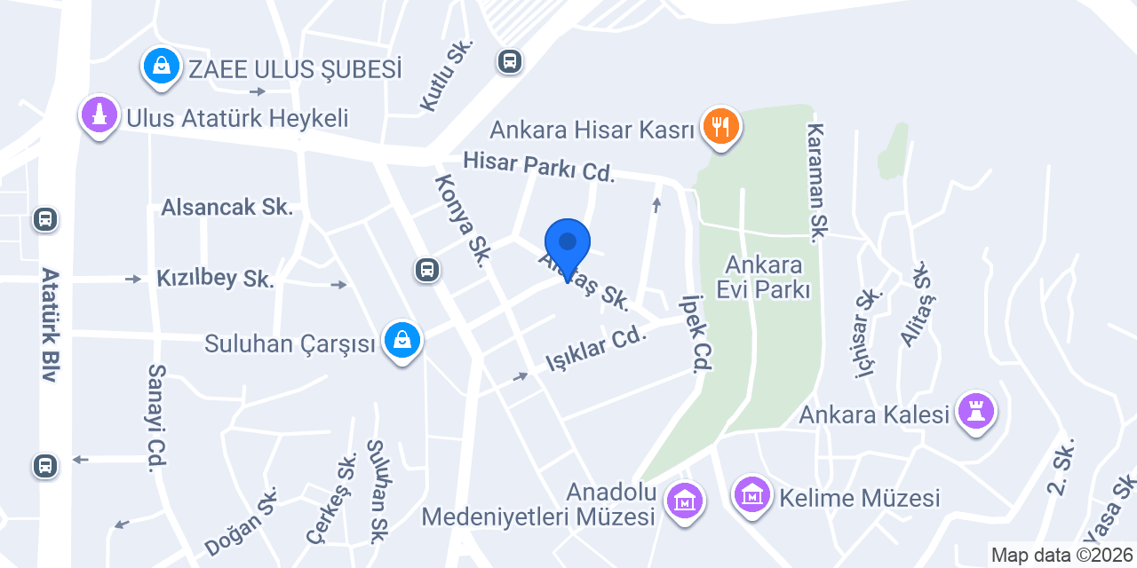 Ankara Dedektör konumu
