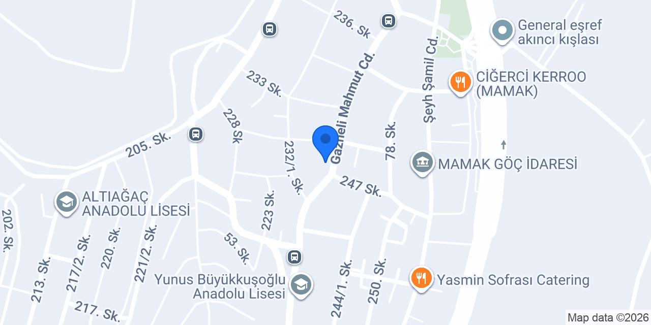 Perde Moda - Brillant Ankara Bayi konumu