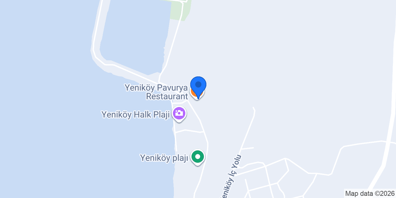 Yeniköy Pavurya Restaurant konumu