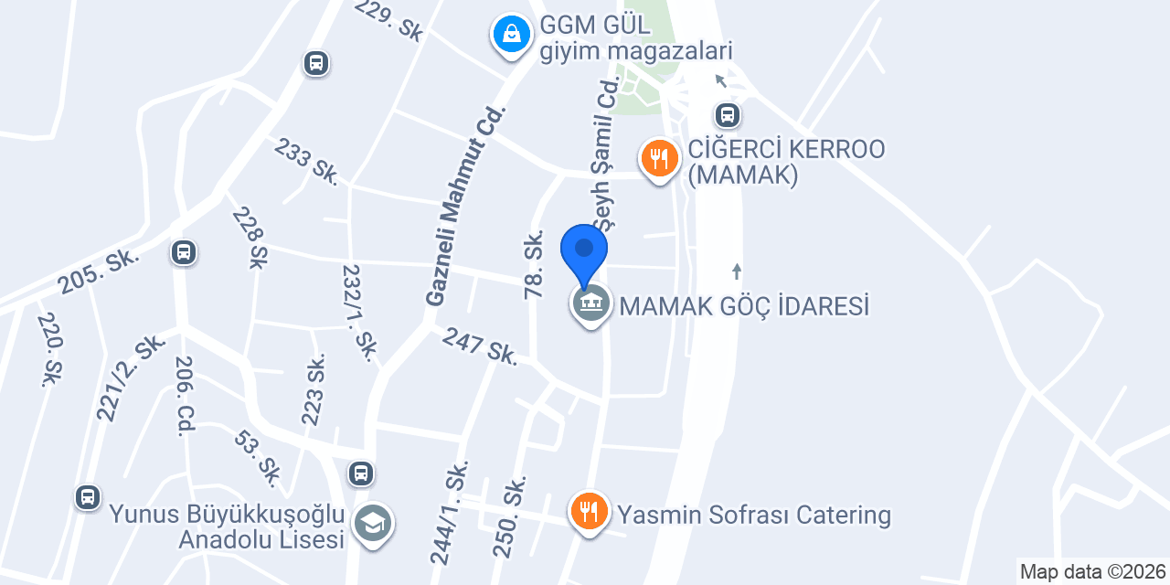 Pir Zöhre Ana Cemevi konumu