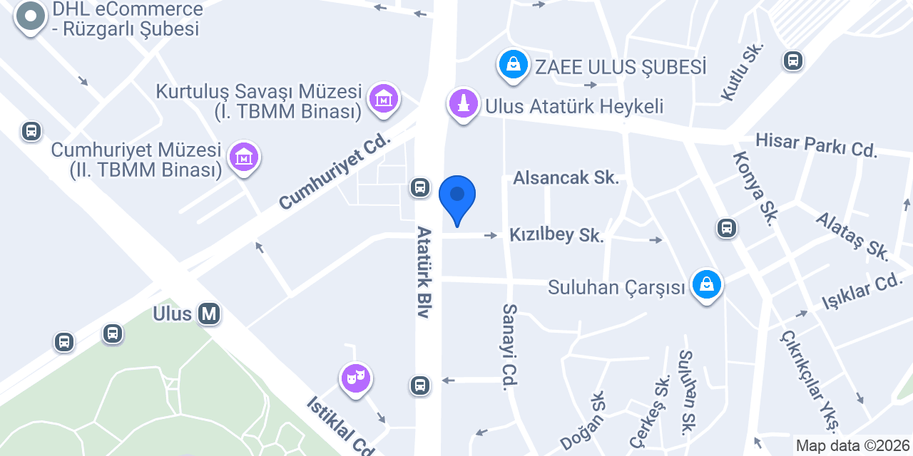 MARAL DERİ ULUS konumu