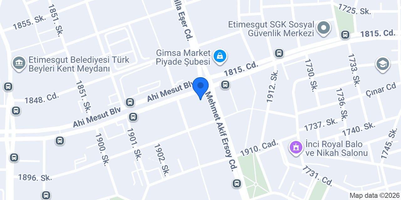 Özdilek Ev Tekstili konumu