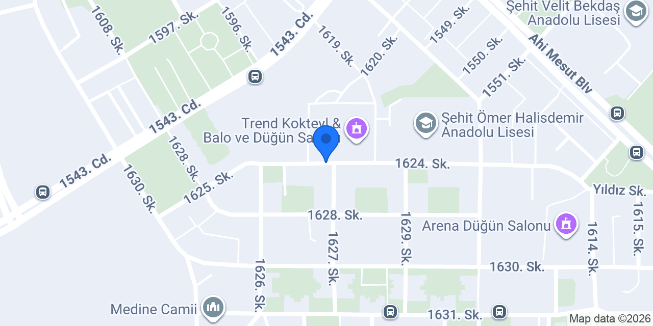 Lezzet et kasap konumu