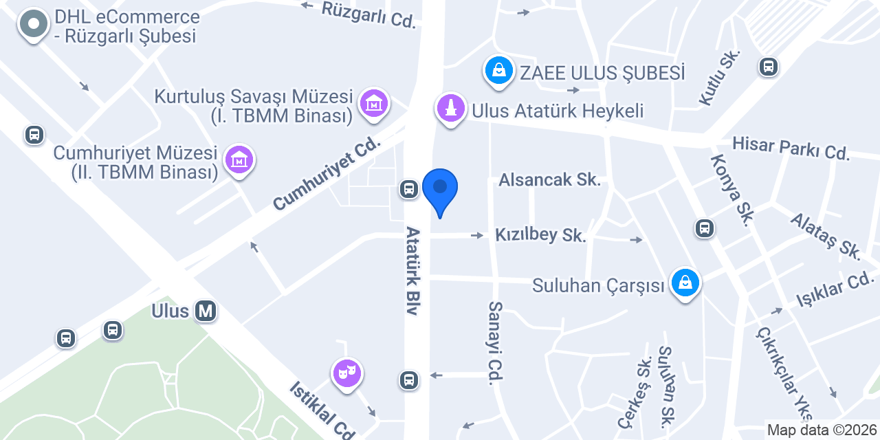 06 ULUS OPTİK GÖZLÜKÇÜ konumu