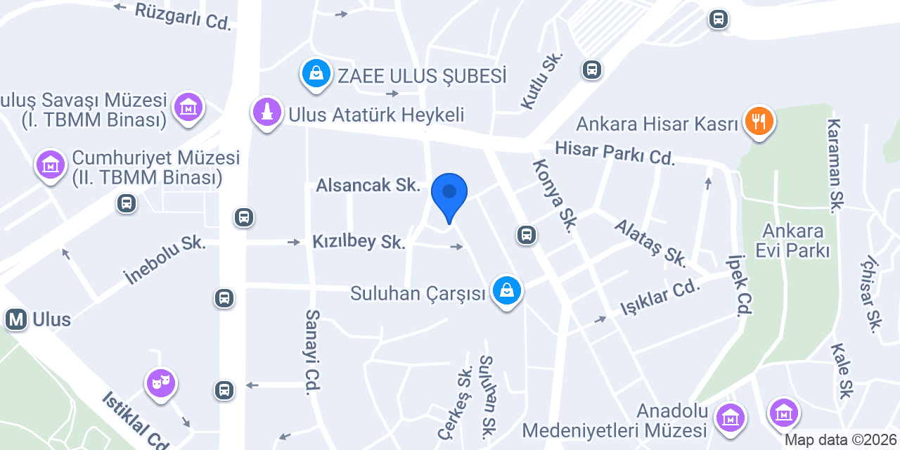 Kazancıoğlu Kebap konumu