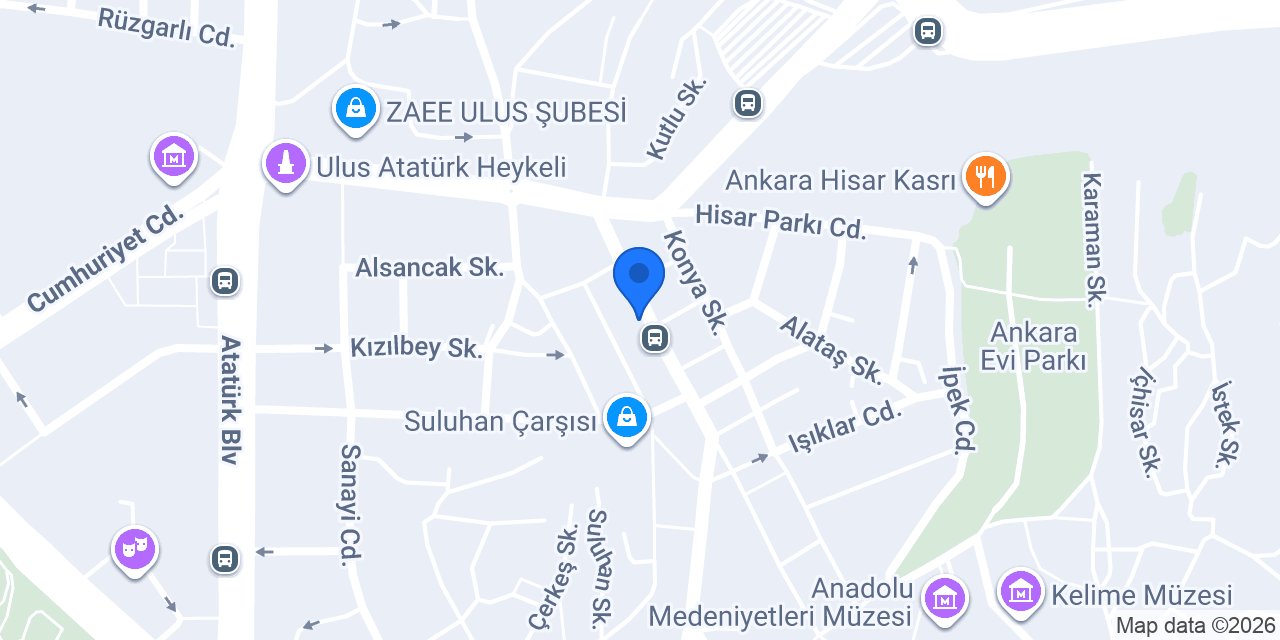 Ulus MOD Dental Clinic konumu