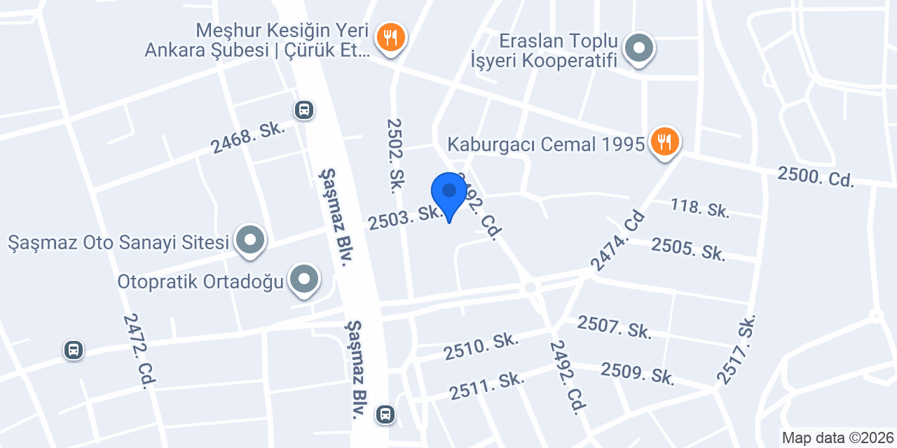 Irmak Grup Yemek konumu