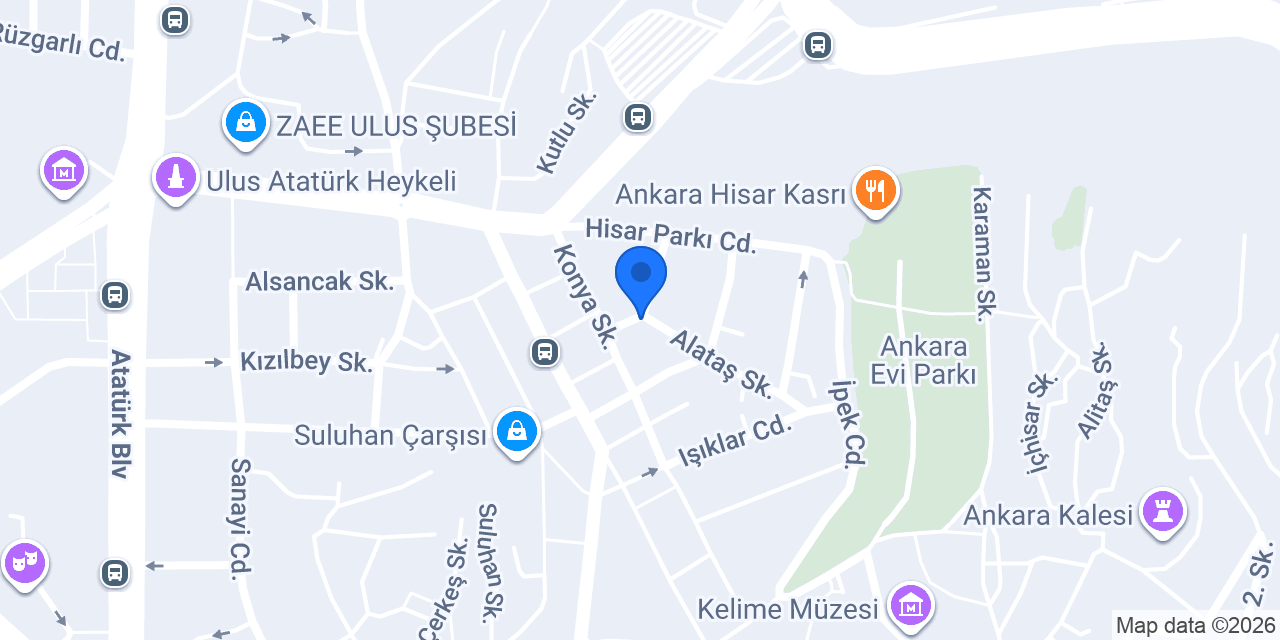 Çanta Center konumu