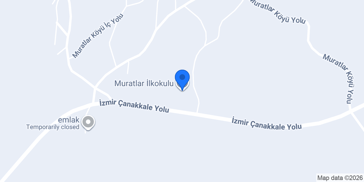 Muratlar İlkokulu konumu