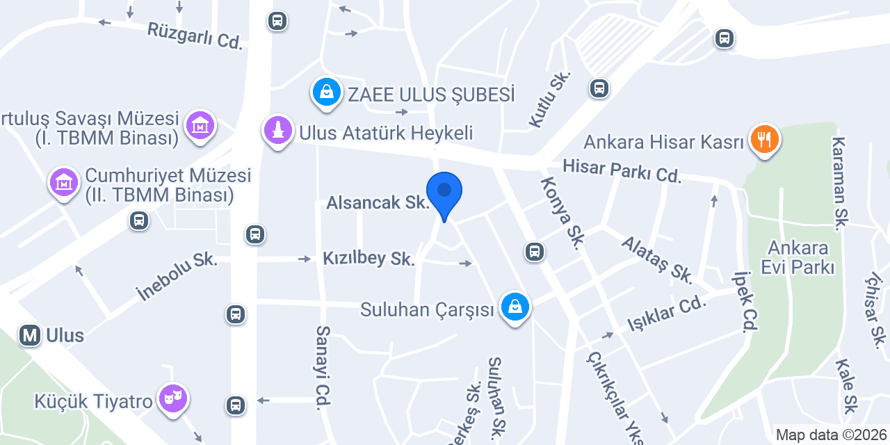 Zerda KUYUMCULUK konumu