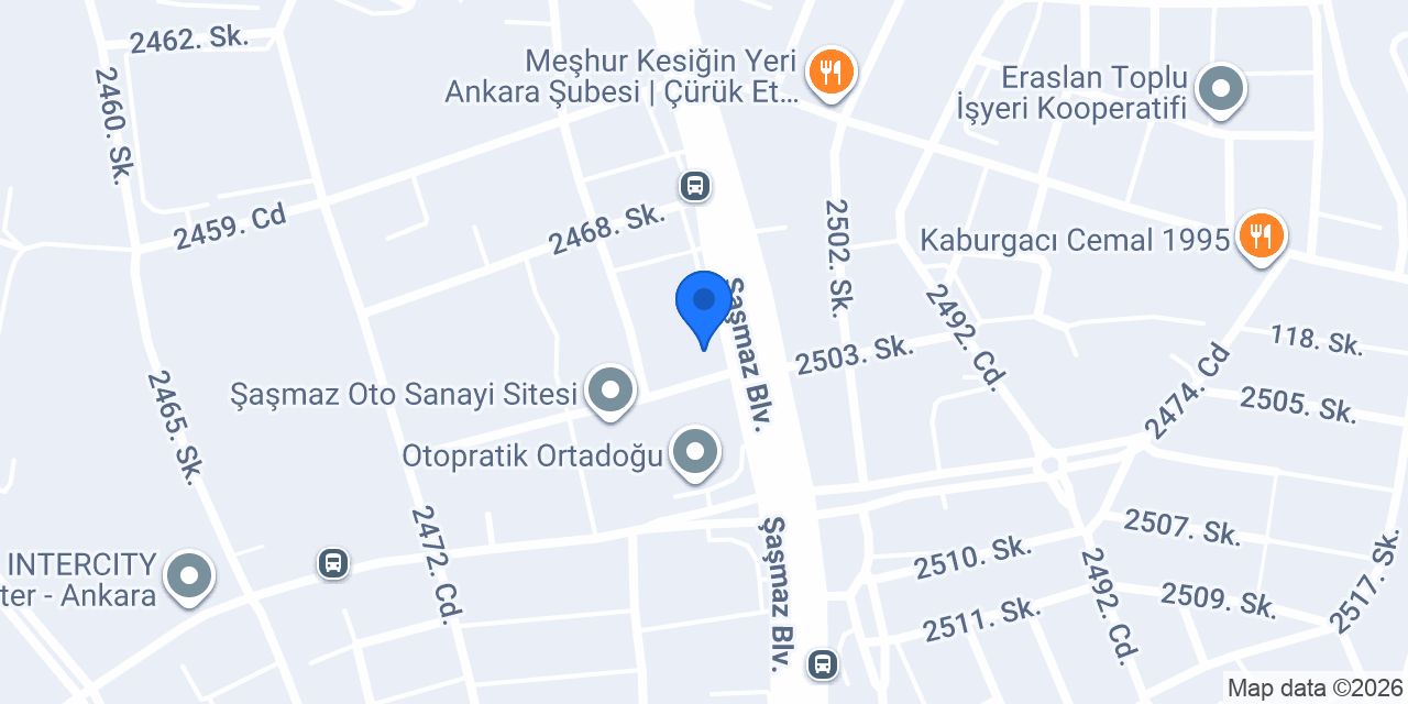 Halkbank Şaşmaz Şubesi konumu