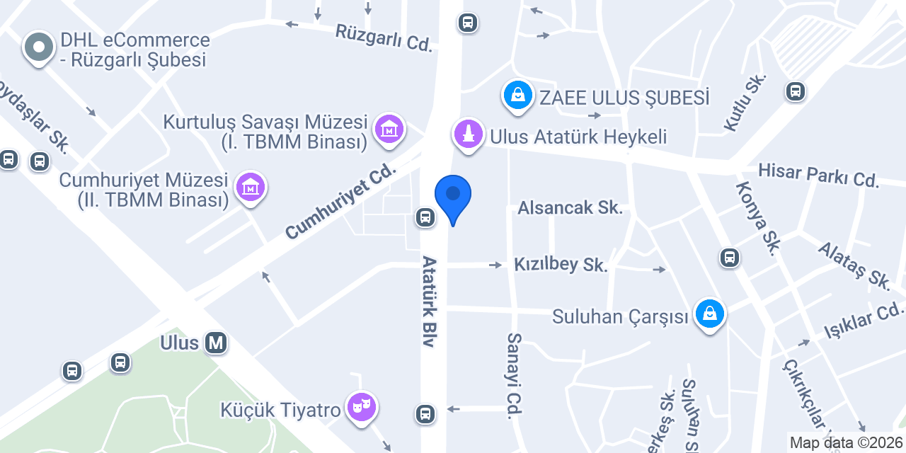 Yeni Uğur Eczanesi konumu
