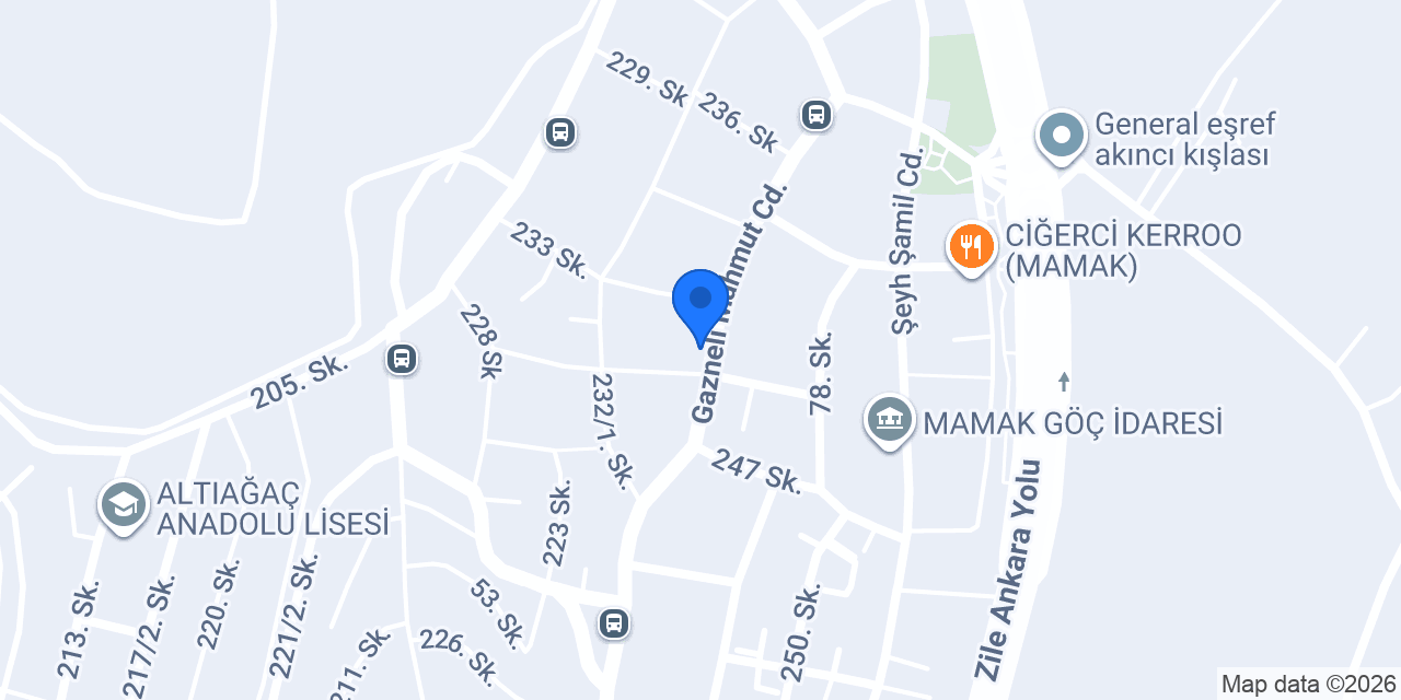 Ercan Halı Mobilya konumu